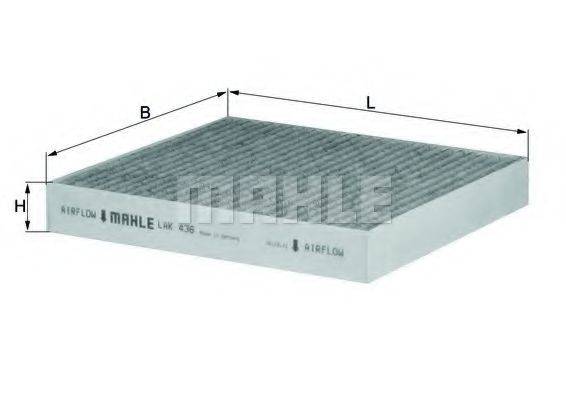 MAHLE ORIGINAL LAK 436