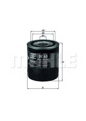 MAHLE ORIGINAL OC 65